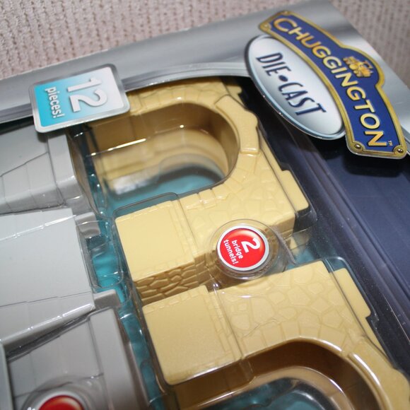 3/$55❤️open box Chuggington Die-Cast Bridge & Tunnel Accessory Pack 12pc Ludorum - Picture 6 of 12